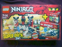 66383 Ninjago Super Pack 3 in 1 (2258, 2259, 2519)