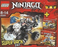 66394 Ninjago Super Pack 3 in 1 (2506, 2259, 2260)