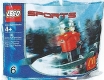7922 McDonald's Sports Set Number 6 - Orange Vest Snowboarder polybag